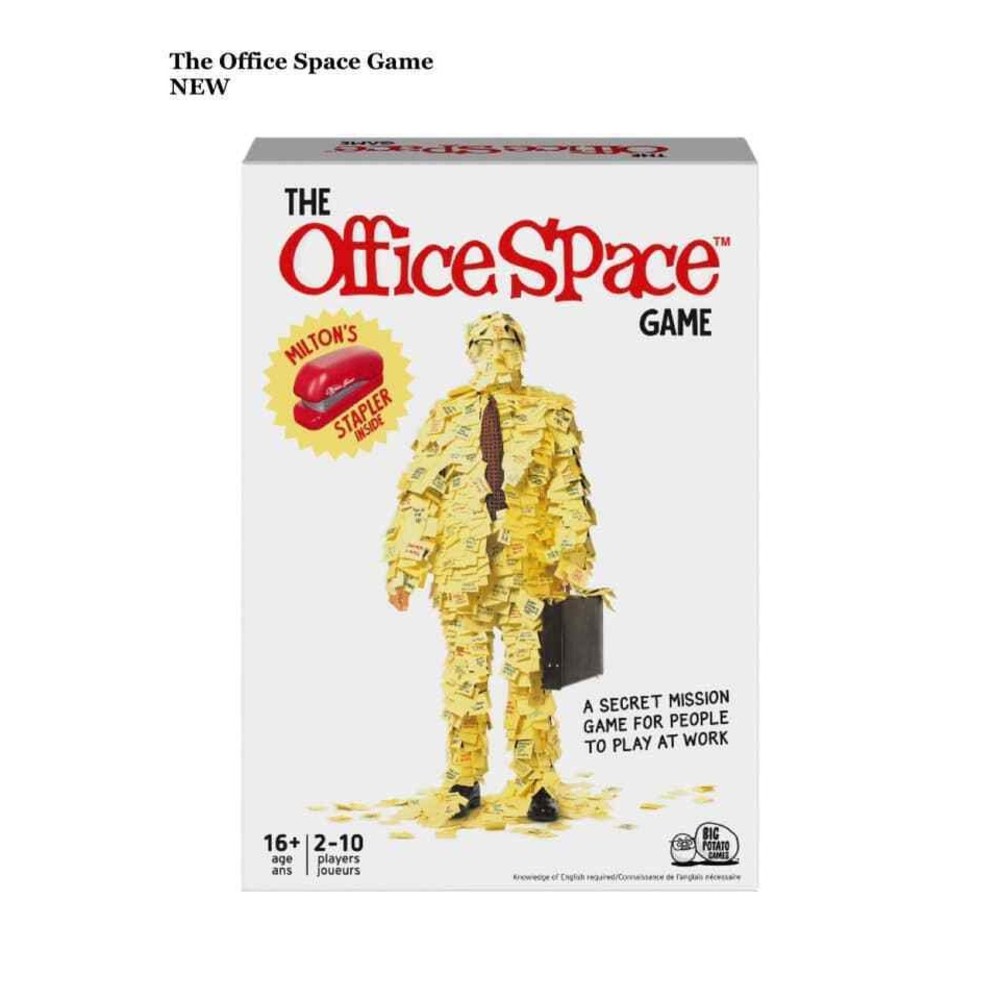 Big Potato Games The‎ Office Space Board Game Play at Work Milton's Stapler NEW